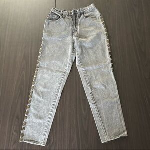 Authentic Vintage Moschino Button Jeans